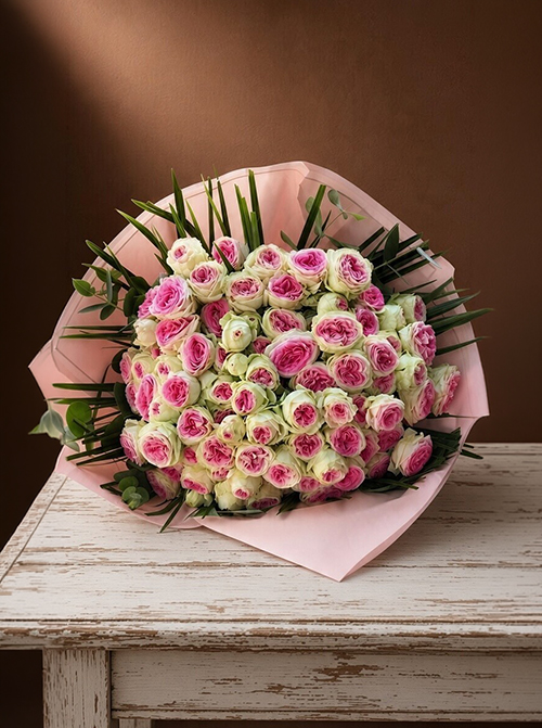 VIP Pembe Gül Buketi